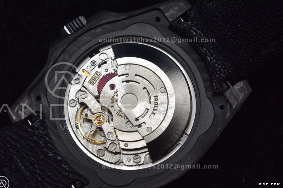 Black All Strap Carbon 423 Dial Black Black Edition on SA3186 CHS Best Nylon Practical OMF GMT DIW 0520